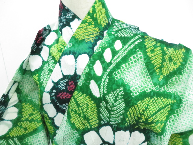 Japanese Kimono / Tsumugi Omeshi Cotton